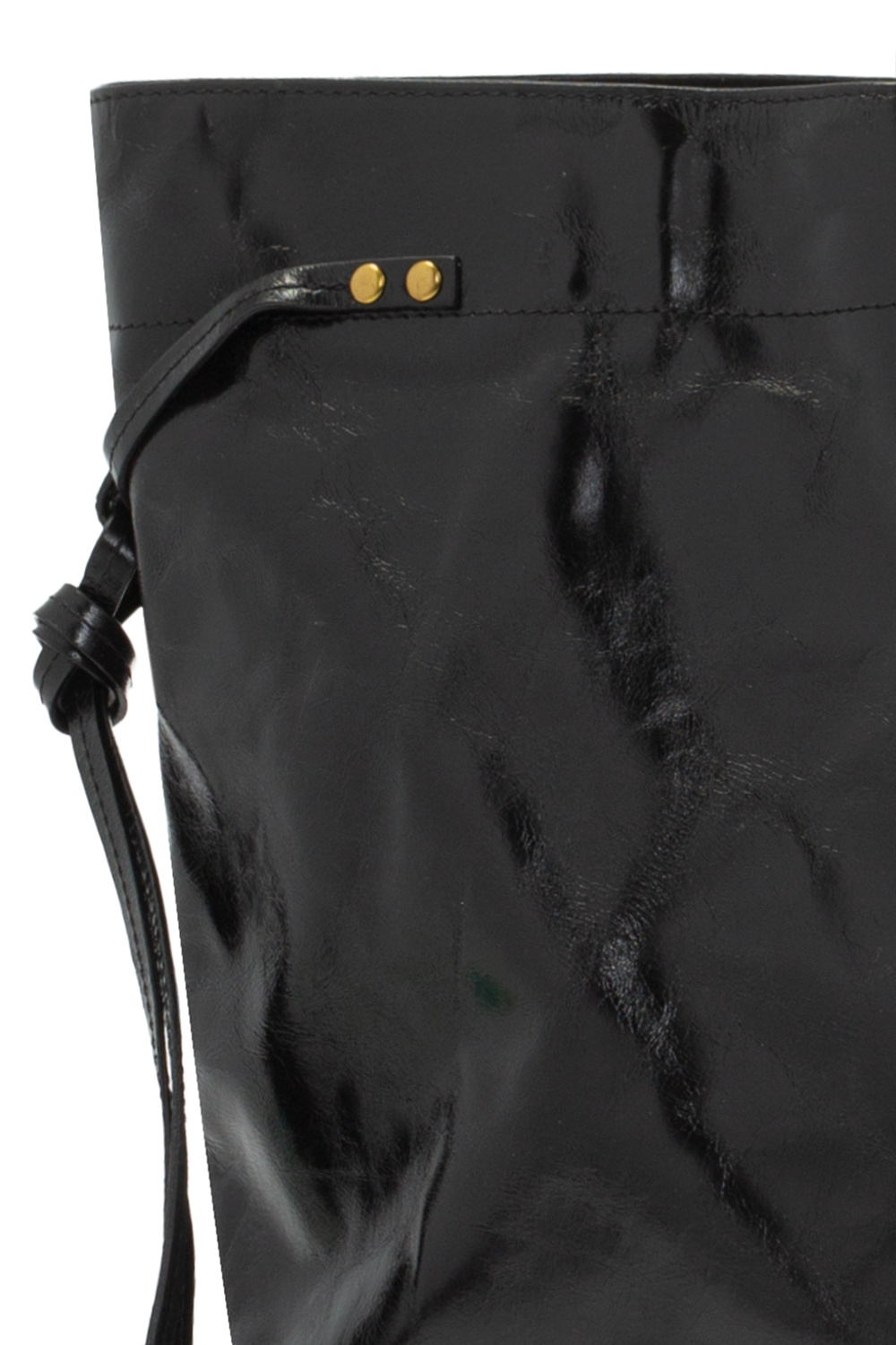 Paul Costelloe leather flap over shoulder bag in tan - IetpShops 